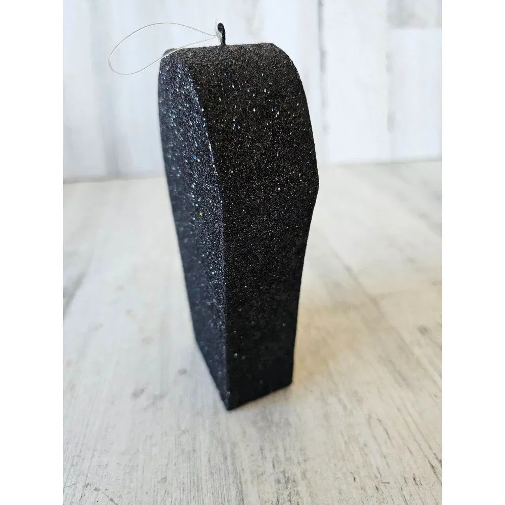 Pier 1 mummy coffin‎ glitter Halloween decor rare